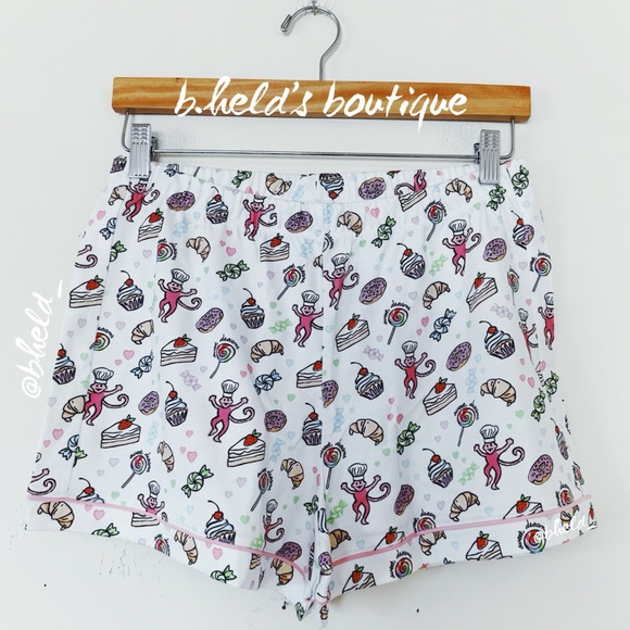 Roller Rabbit Sweet Dreams Polo Pajamas in Rainbow Size Small S Brand New NWT - Picture 10 of 13